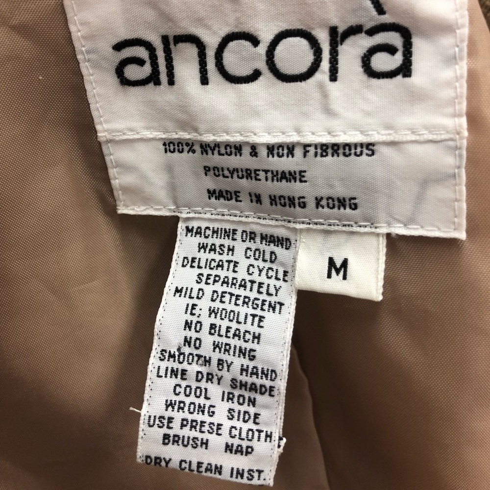 Ancora Tan and Taupe Jacket Size Medium - Picture 2 of 8